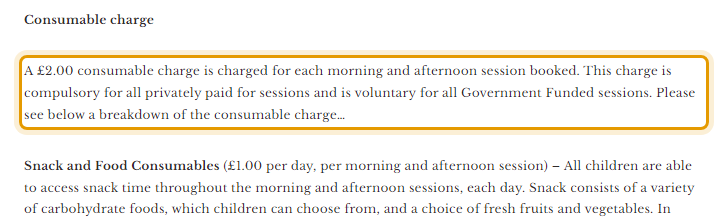 The fees as published on moultonpreschool.co.uk/school-information/admission…