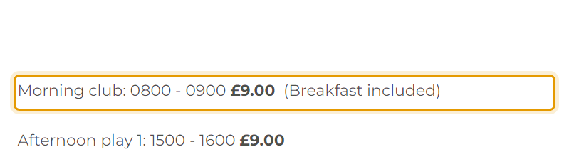 The fees as published on playbox-daynursery.co.uk/pricing-2