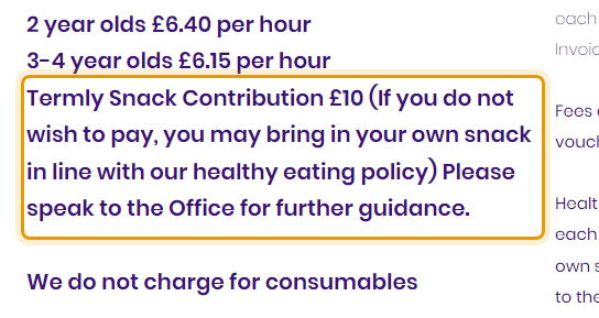The fees as published on stosmundspreschool.co.uk/fee-s-funding
