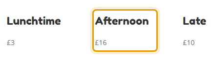 The fees as published on 2toschool.co.uk/prices