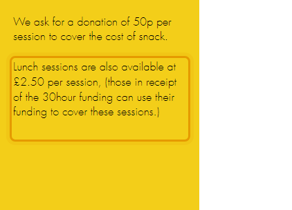 The fees as published on allsaintspreschoolglossop.com/funding-and-fees