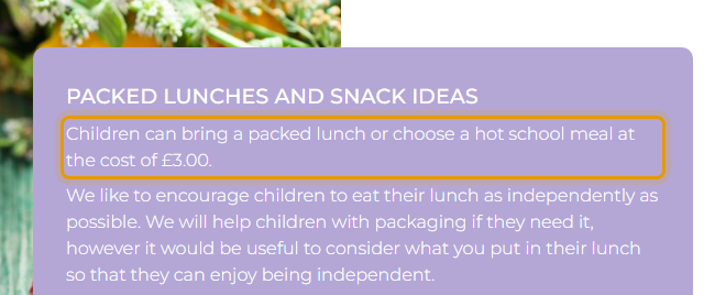 The fees as published on barkwaypreschool.co.uk/fees-and-sessions.html