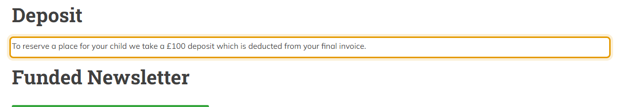 The fees as published on beechtreechildcare.co.uk/admissions
