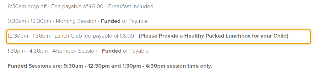 The fees as published on blundestonpreschool.org.uk/fees-and-preschool-hours