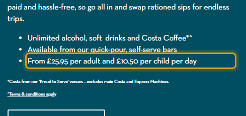The fees as published on butlins.com/discover-butlins/food-and-drink/dining-…