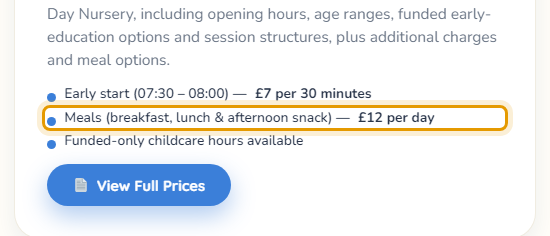 The fees as published on firstchapterdaynursery.co.uk/nursery-information-an…