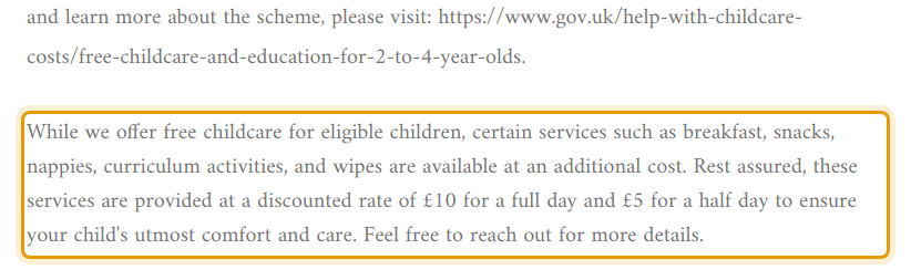 The fees as published on stayandplaynursery.com/fees