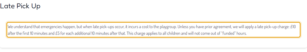 The fees as published on suttonboningtonplaygroup.org/79-revision-v1