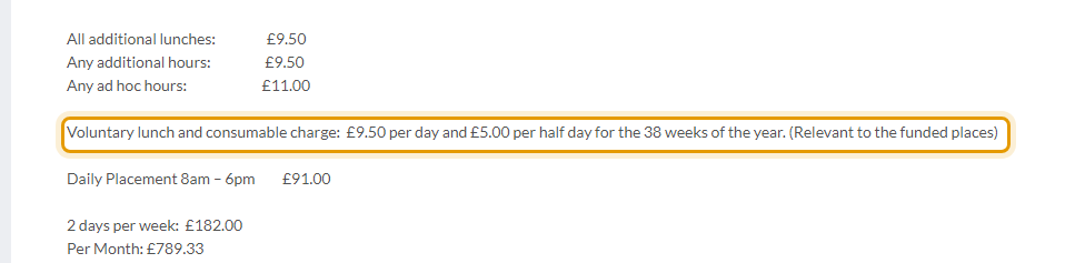 The fees as published on thamestiddlers.co.uk/fees.html