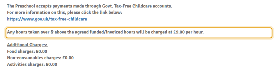 The fees as published on willerby-kirkella-preschool.co.uk/opening-times-pri…