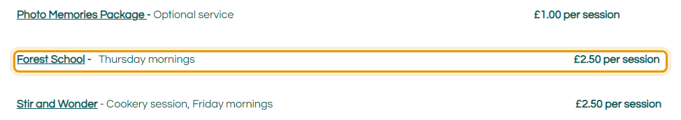 The fees as published on jumpingjellybeanspre-school.com/fees